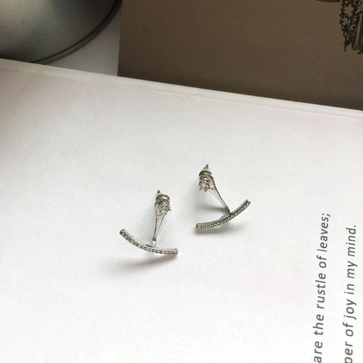 Clarissa Ear Studs [Silver]