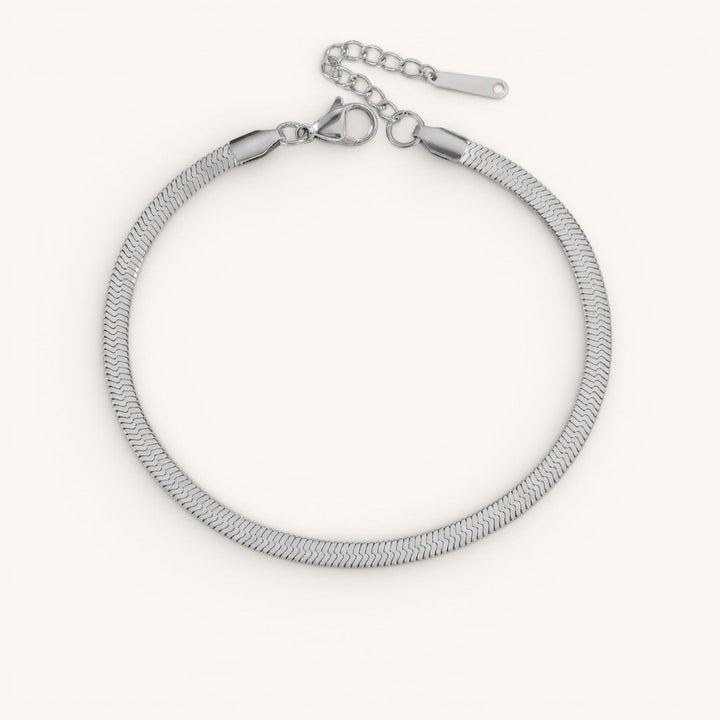 Cobra Anklet Silver