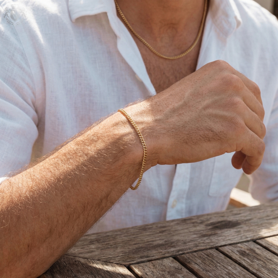 Connell Bracelet (Gold) 2mm