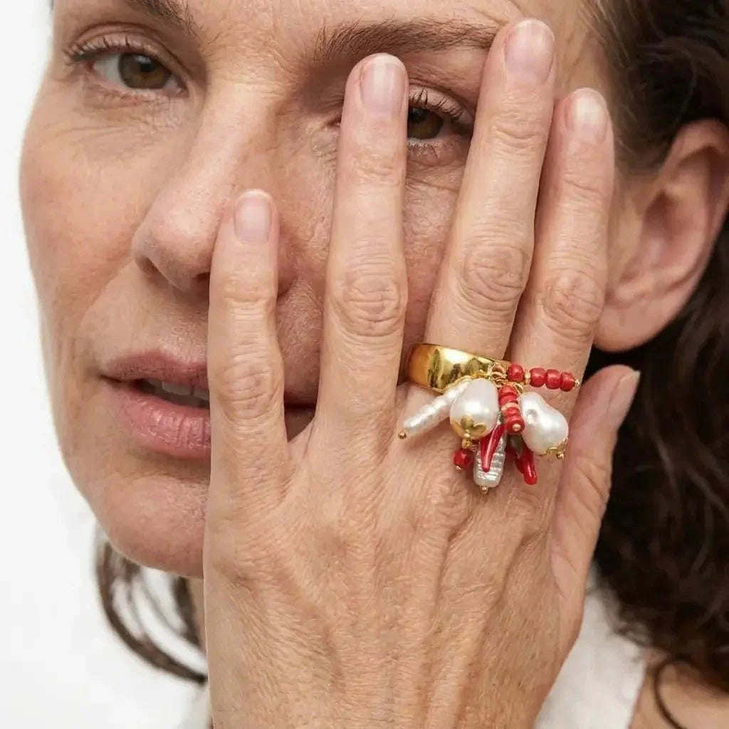 Coral Bloom Ring