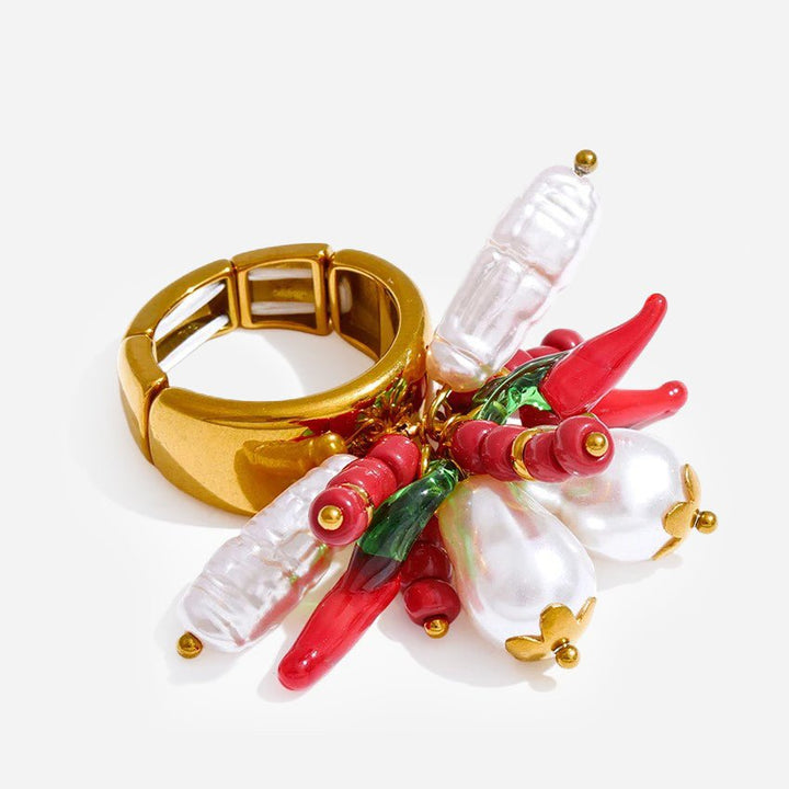 Coral Bloom Ring