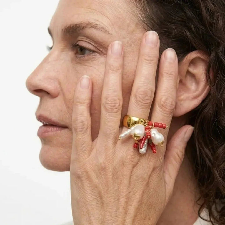 Coral Bloom Ring