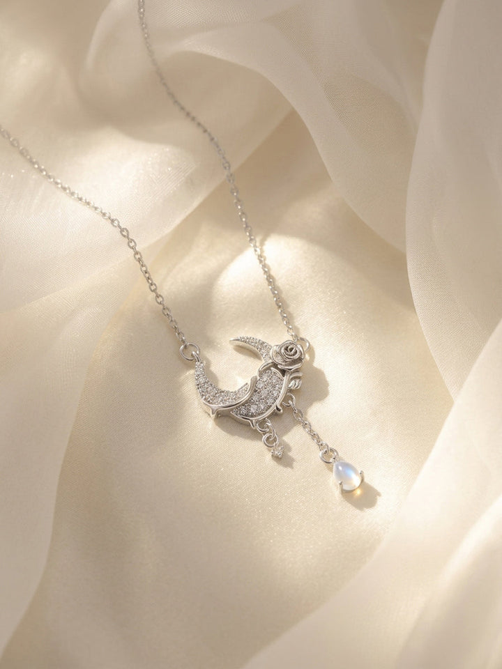 Crescent Bloom Necklace