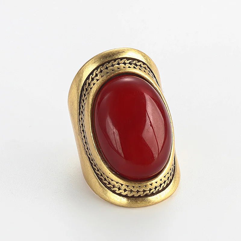 Crimson Glow Ring