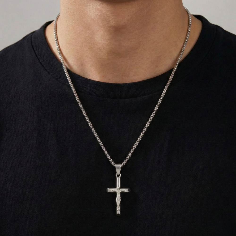 Crucifix (Silver) 3mm