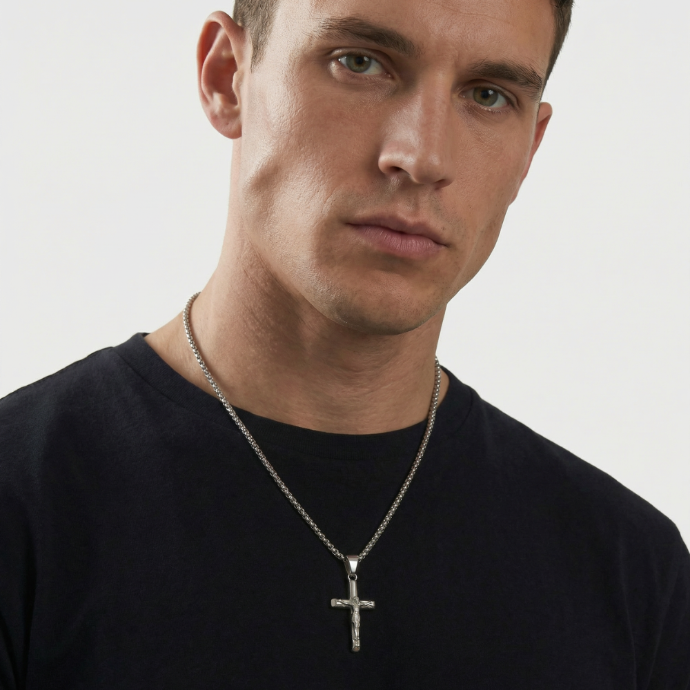 Crucifix (Silver) 3mm
