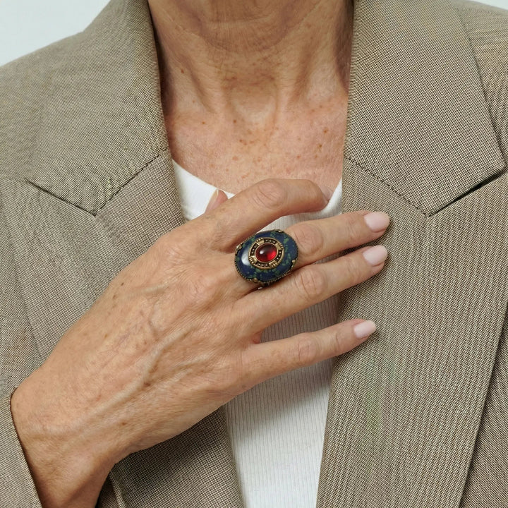 CrystalCrown Vintage Ring