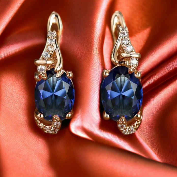 Betty | Earrings | Sapphire