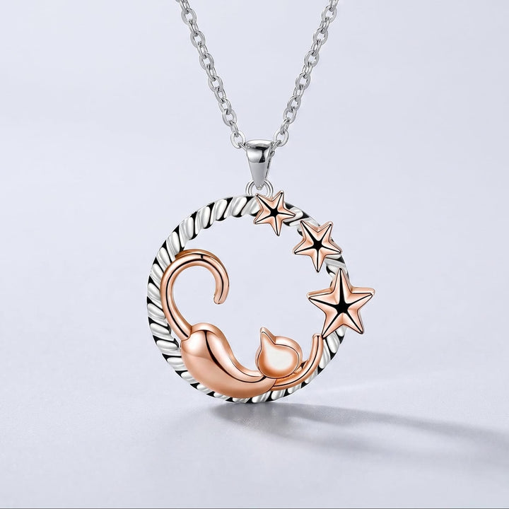 Stargazer Cat Necklace