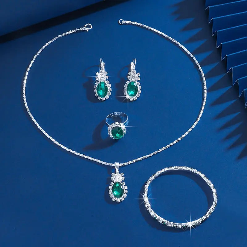 Eleonore | Jewelry Set | Emerald