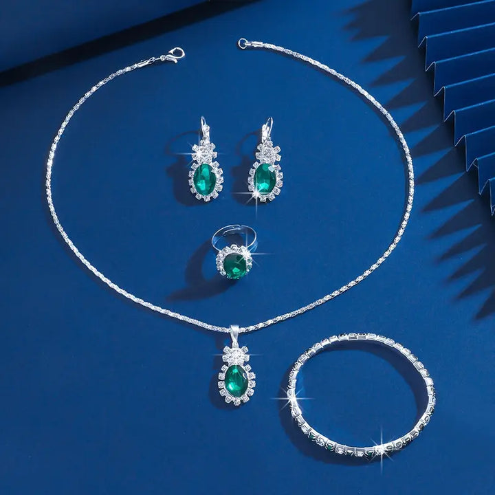 Eleonore | Jewelry Set | Emerald