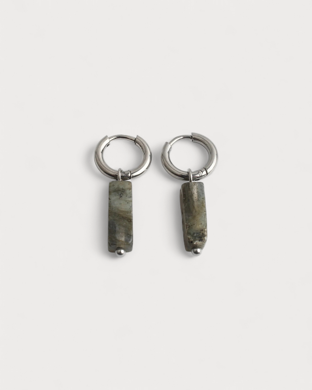 Dora - Earrings - Natural Stone - Stainless Steel