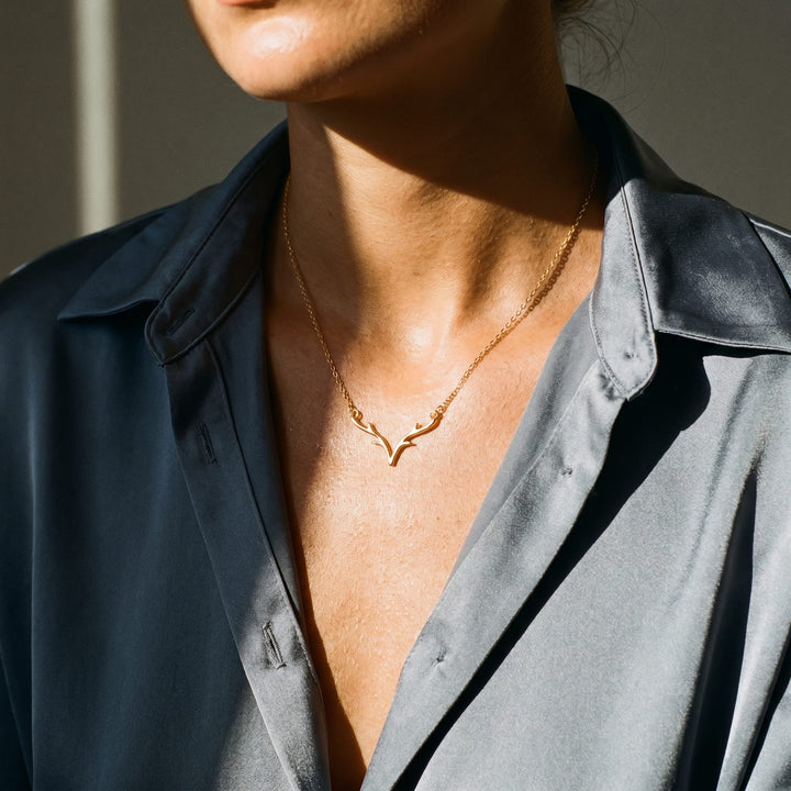 Wild & Free Antler Necklace