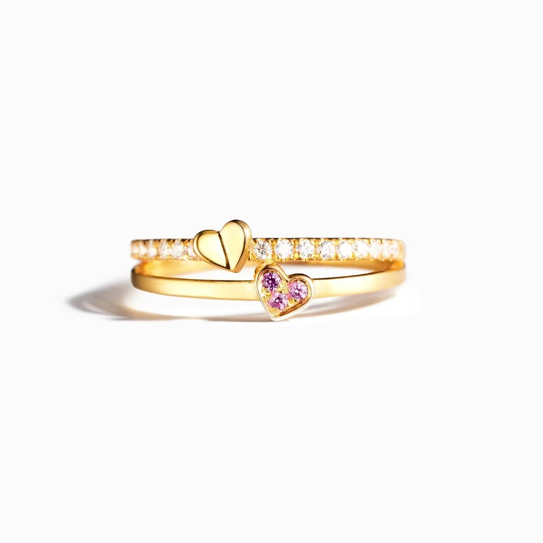 For Daughter- My Heart Will Always Be Tied To Yours Ring