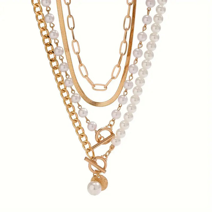 Anna-Maria | Necklace Set | Gold