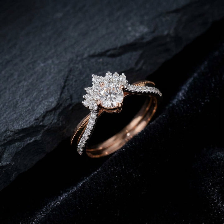Halo Sparkle Ring