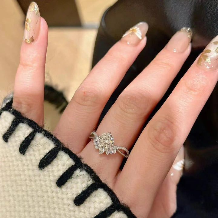 Halo Sparkle Ring