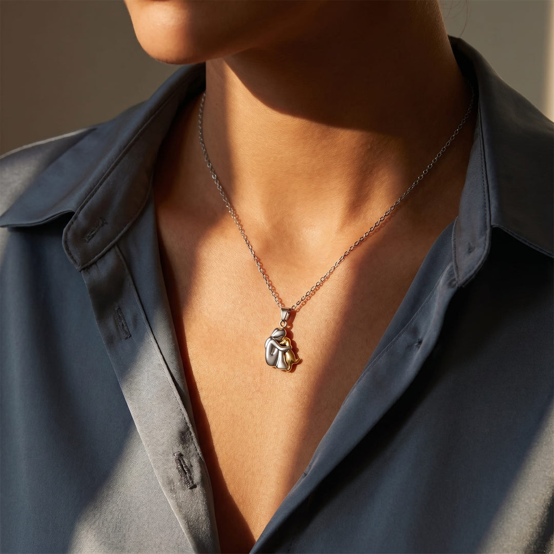 Safe in My Arms Dog Necklace