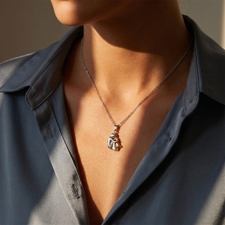 Safe in My Arms Dog Necklace