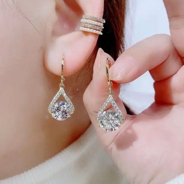 Super Sparkling Geometric Earrings
