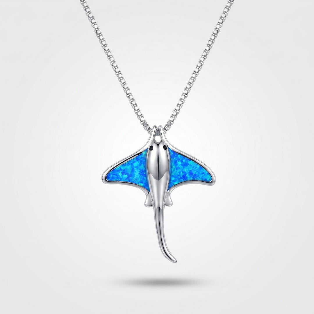 Ocean Glider Manta Necklace