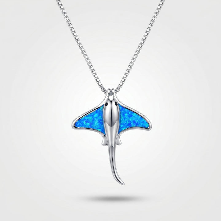 Ocean Glider Manta Necklace