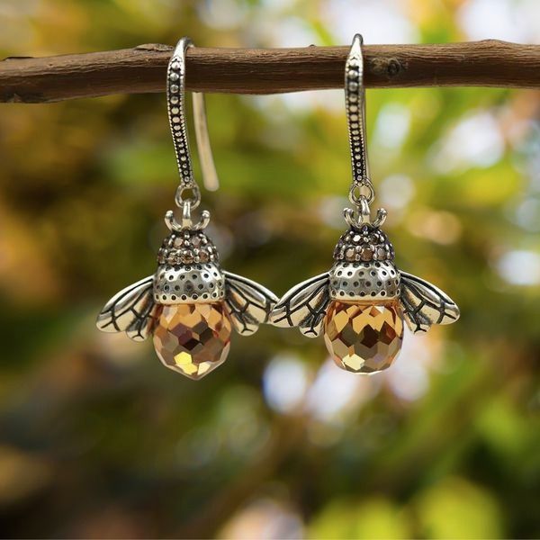 Dancing Bee Earrings