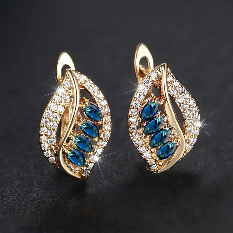 Caelurelle Gold Isola Earrings