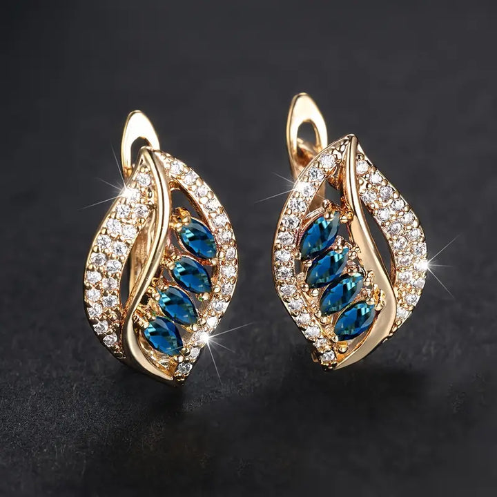 Caelurelle Gold Isola Earrings