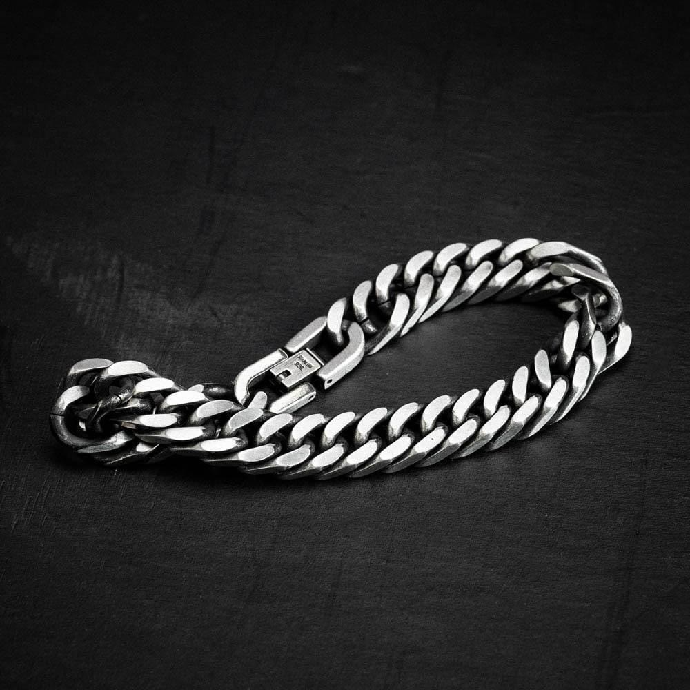 Thick Chain Dragon Weave Cuban Bracelet