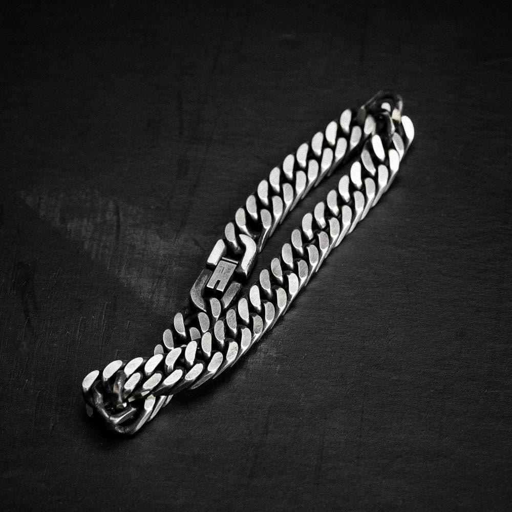 Thick Chain Dragon Weave Cuban Bracelet