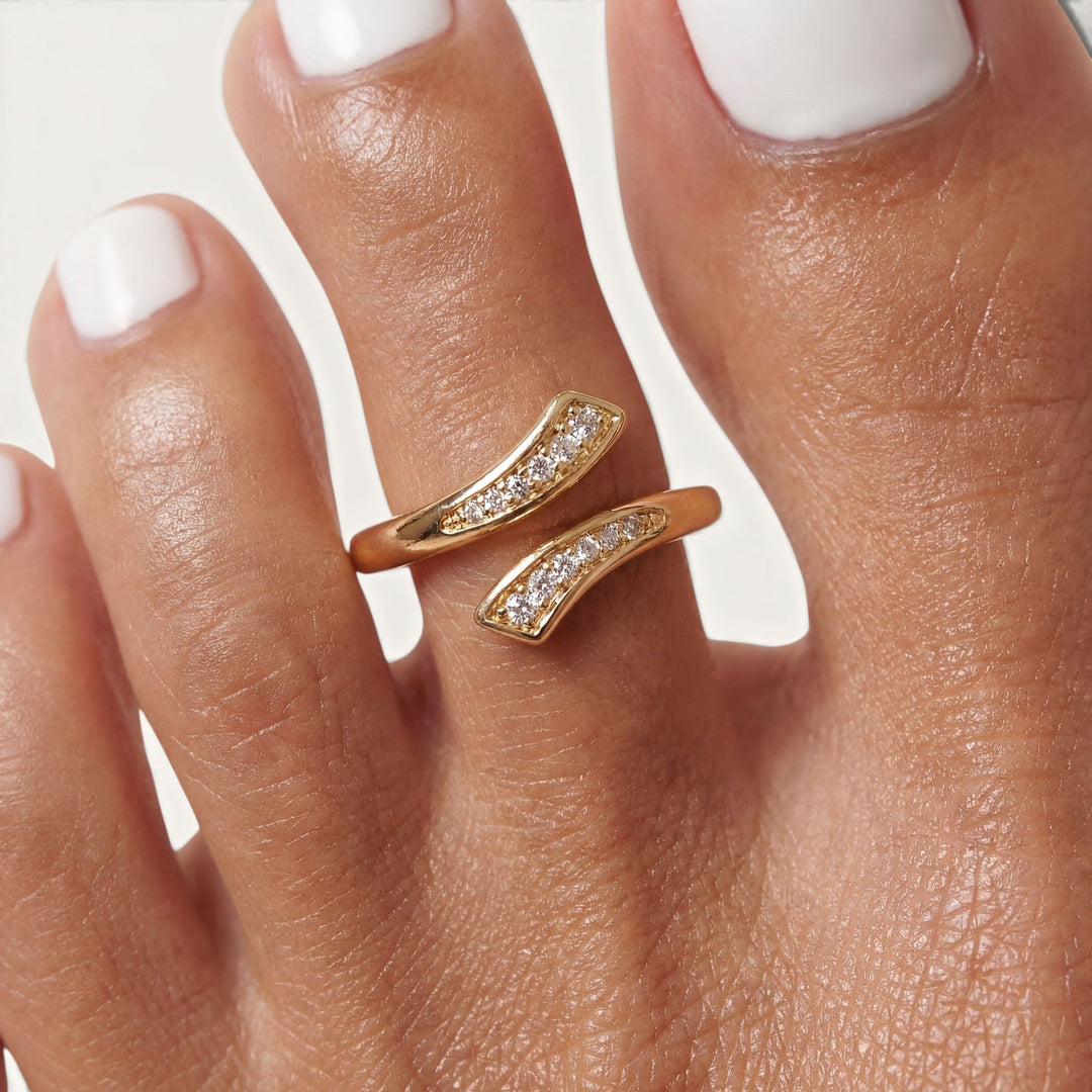 Cleo Toe Ring Set