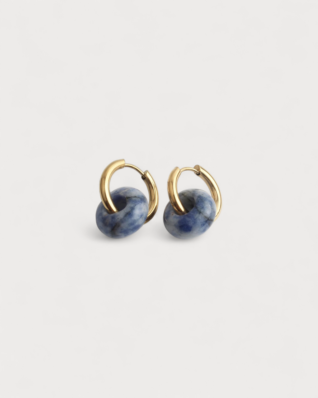 Femme - Earrings - Natural Stone - Stainless Steel