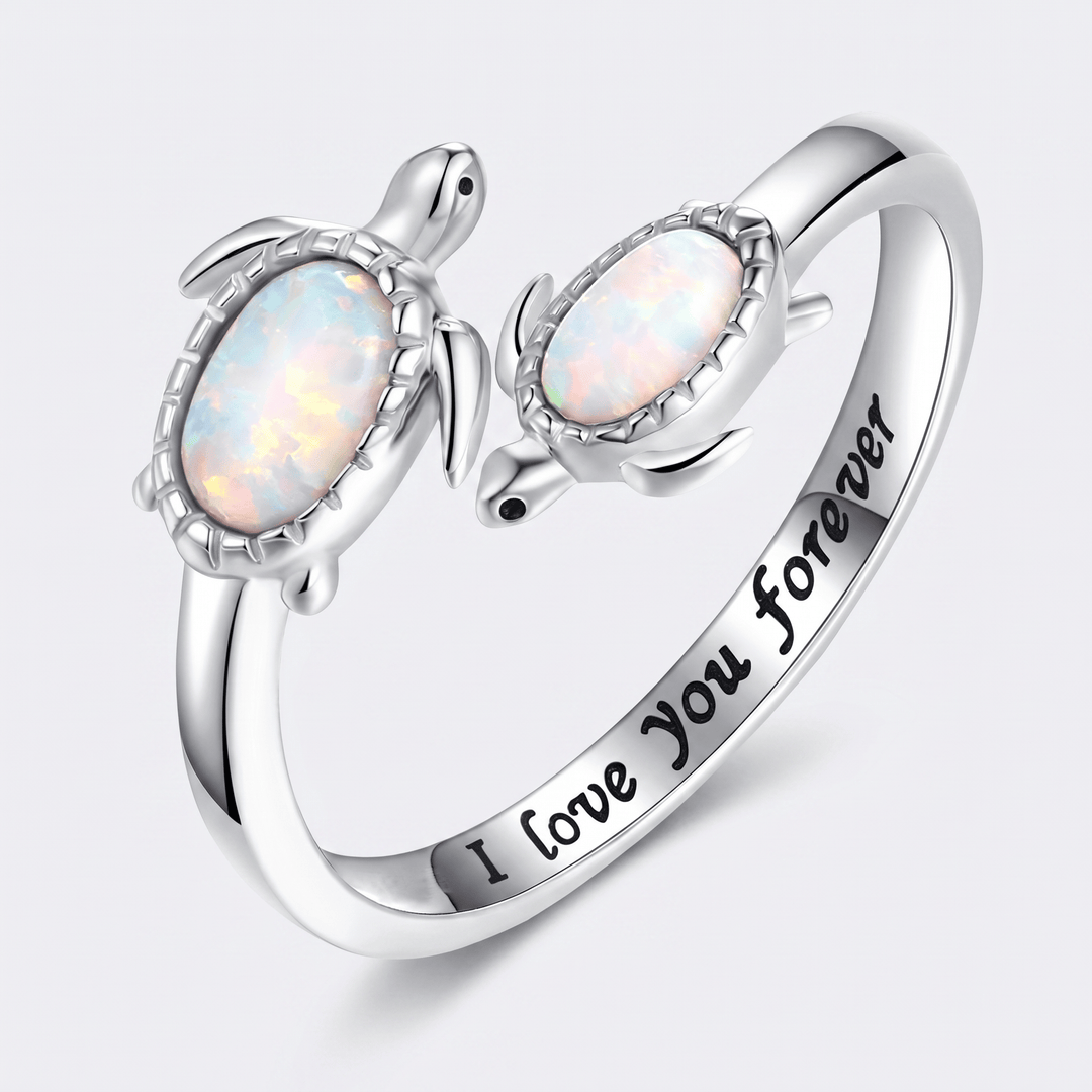 Forever Turtle Ring - (ADJUSTABLE)