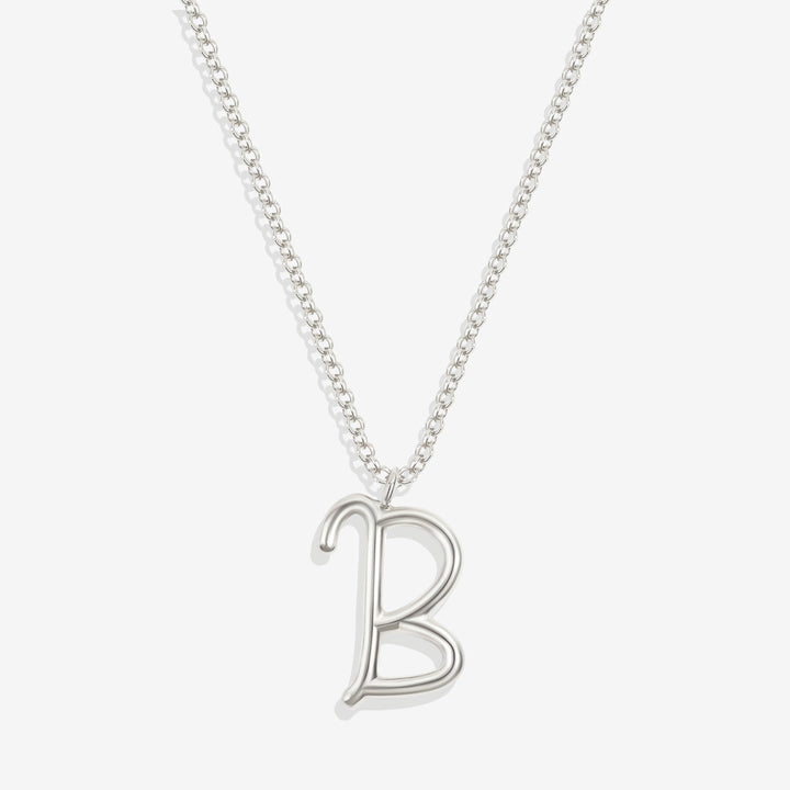 Flow Script Initial Necklace