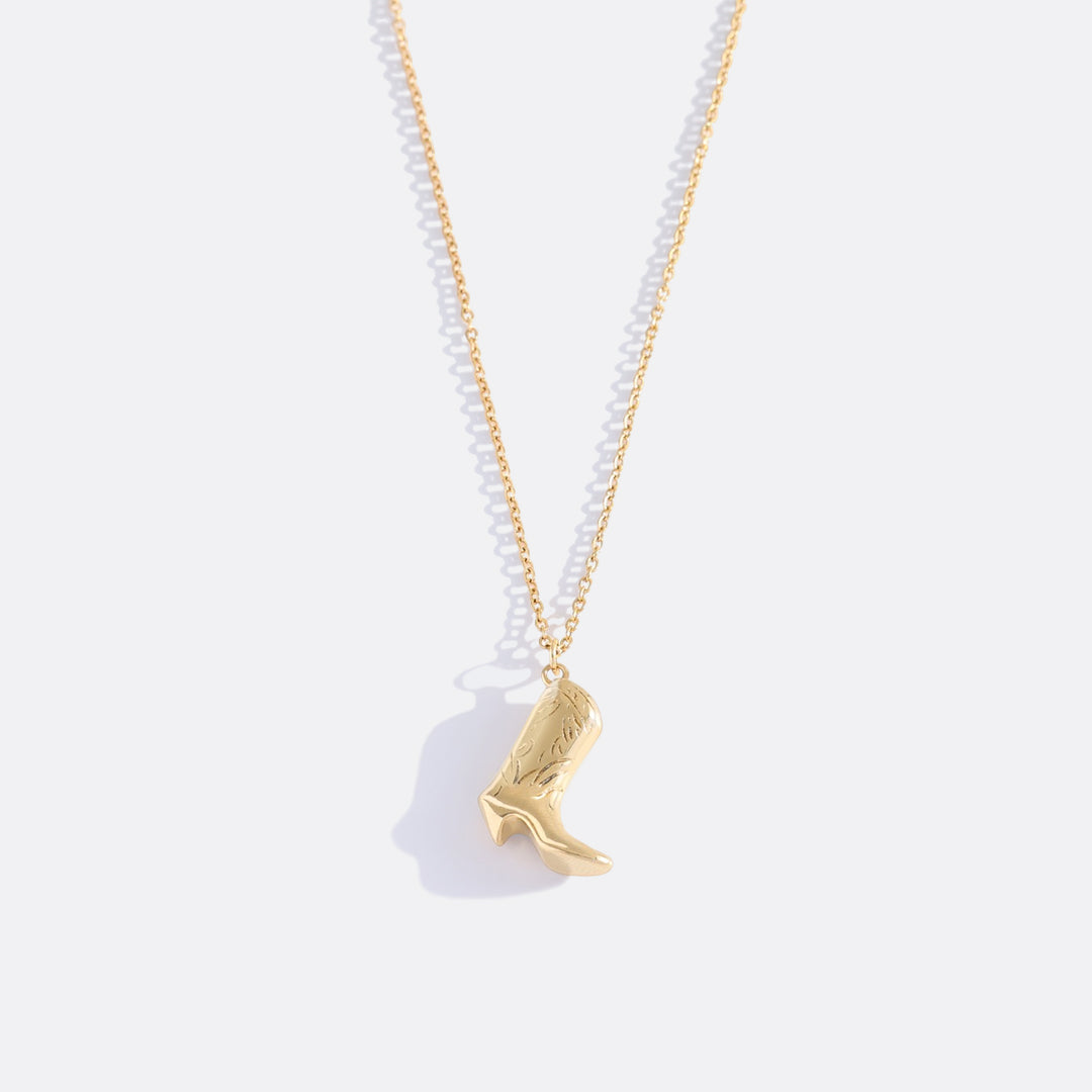 Cowboy Boot Necklace