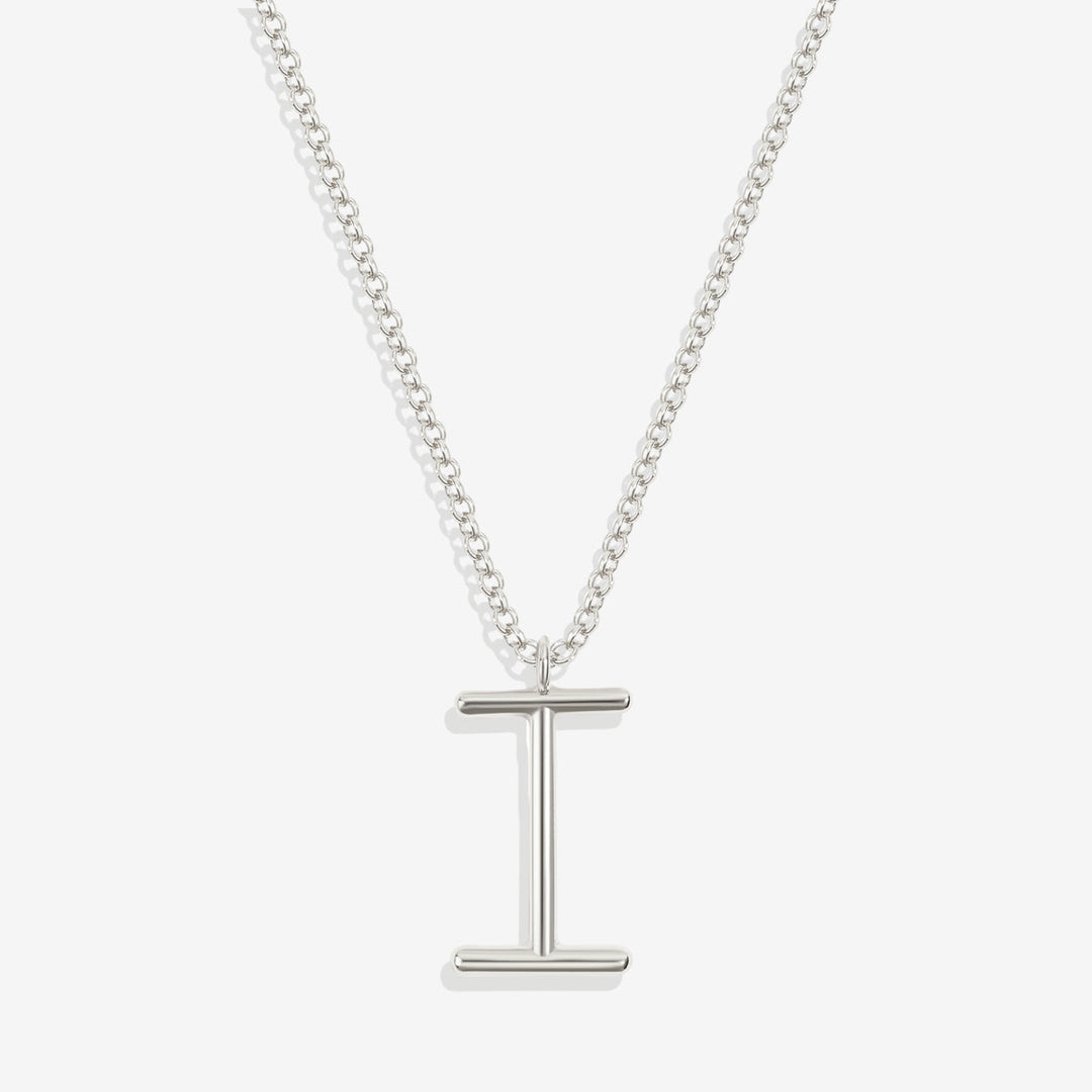 Flow Script Initial Necklace
