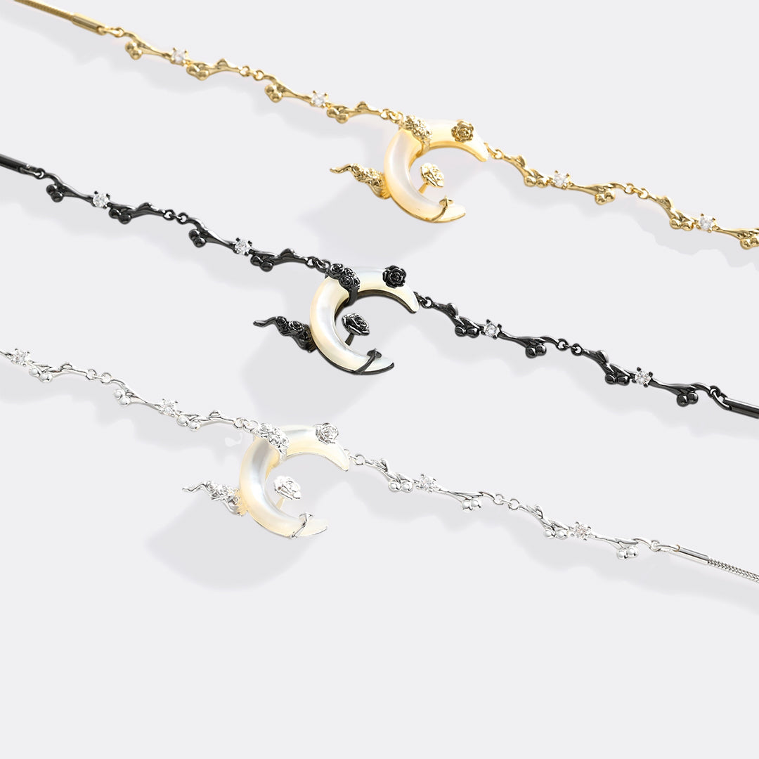 Shell Moon Necklace