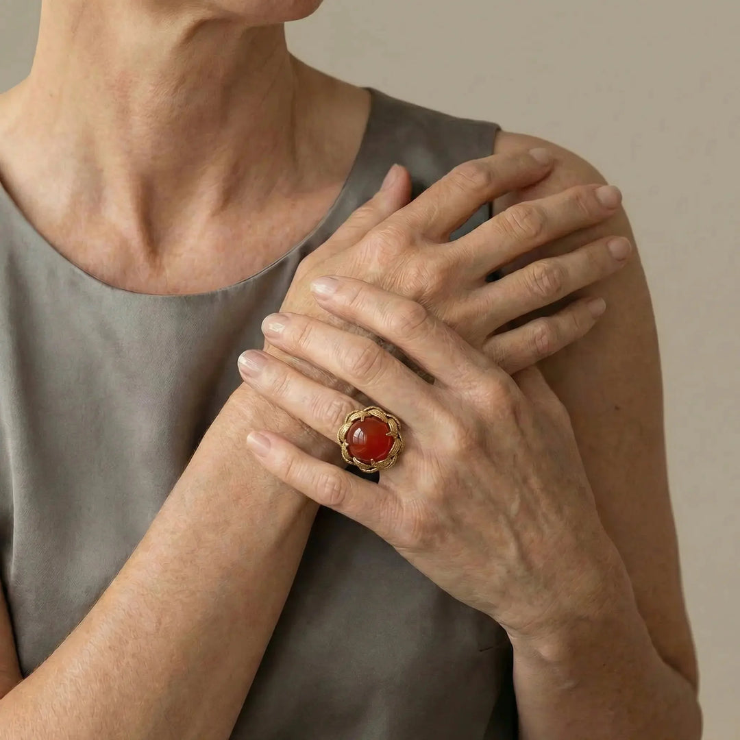 Fire Muse Statement Ring