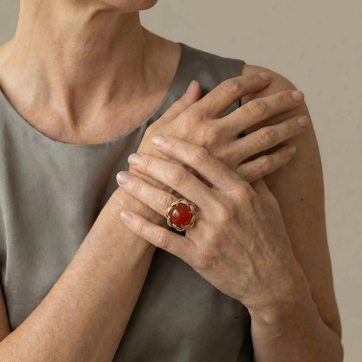 Fire Muse Statement Ring