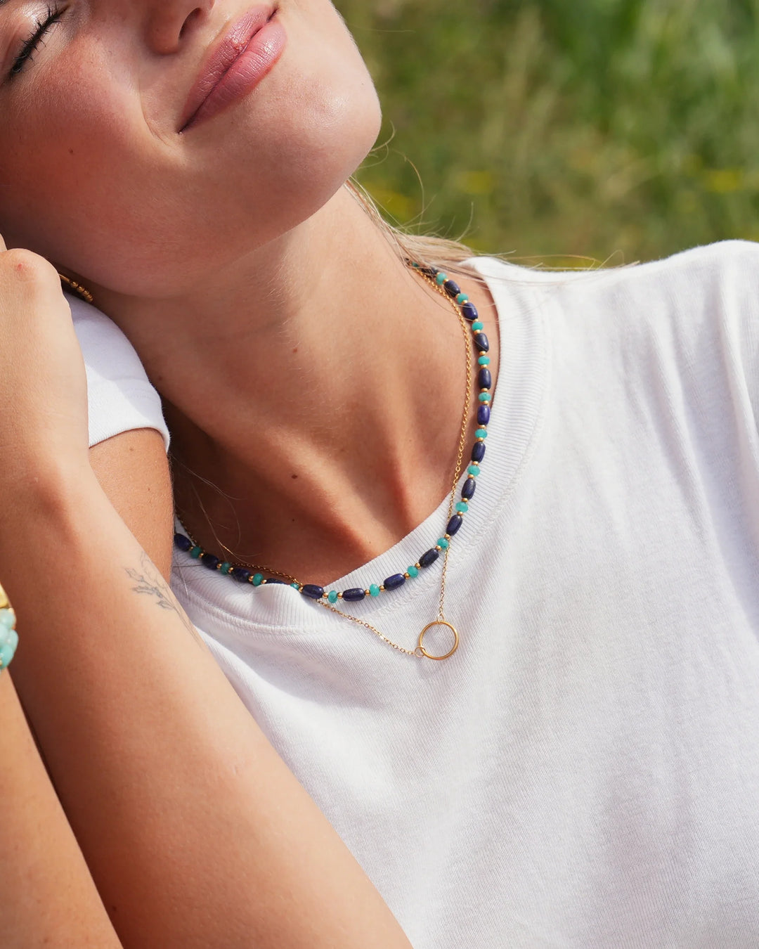 Circle - Necklace - Stainless Steel
