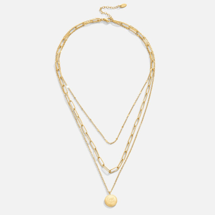 Layered Coin Necklace Geya
