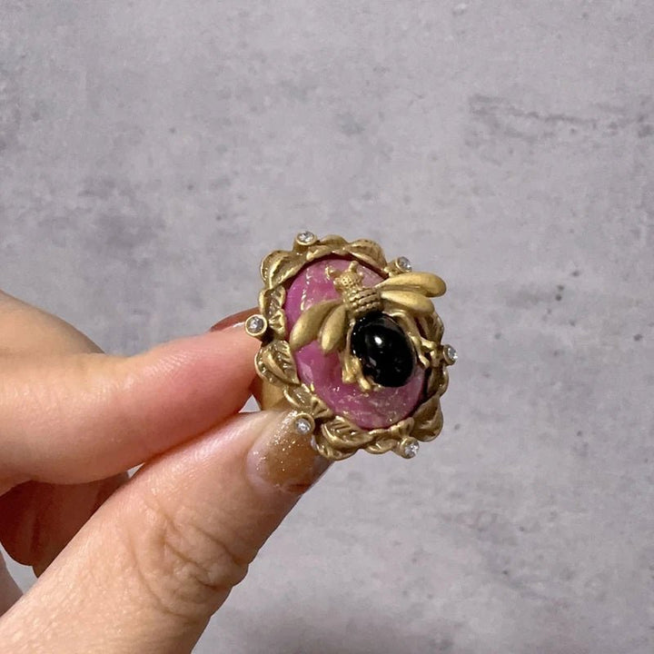Gilded Bee Reverie Ring
