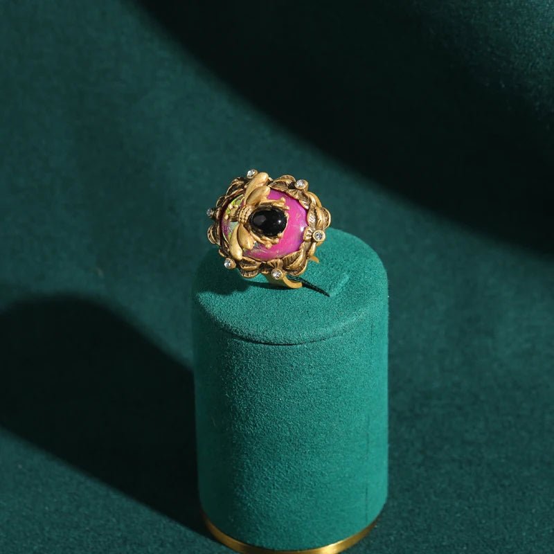 Gilded Bee Reverie Ring