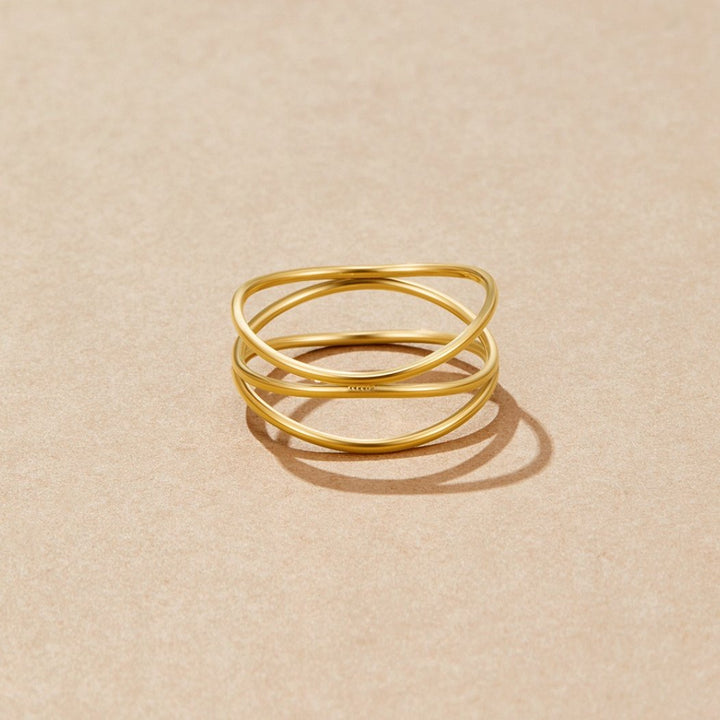 Gold Infinity Ring