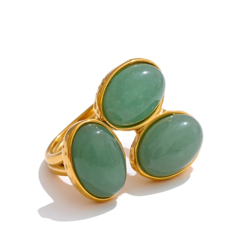 Golden Cluster Ring
