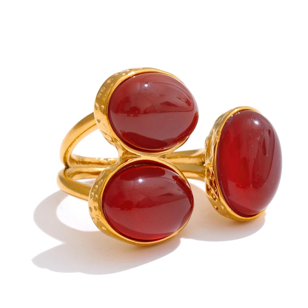 Golden Cluster Ring