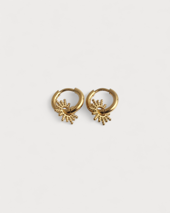 Here Comes The Sun - Earrings - Stainless Steel