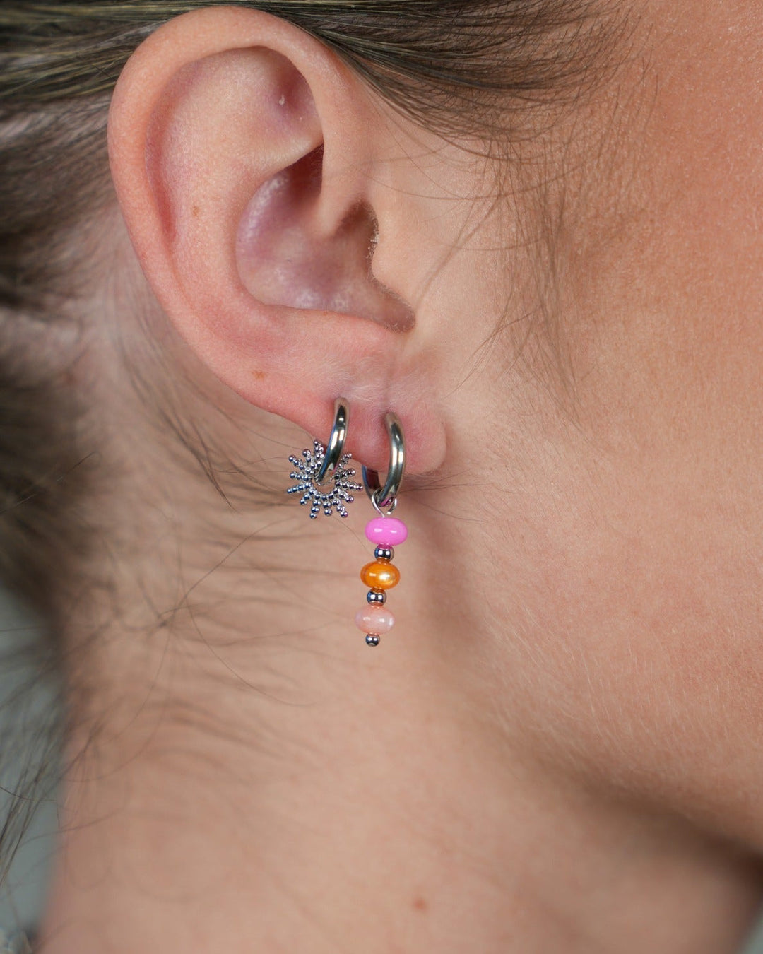 Here Comes The Sun - Earrings - Stainless Steel