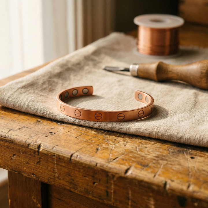 Vera's Bolt Copper Bracelet